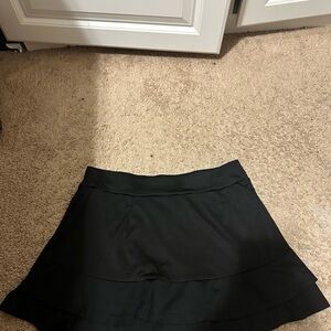 Athletic Black Women's Skirt